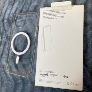 Apple 12 and 12 Pro Clear Case with MagSafe -Clear